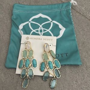 Kendra Scott mini elle chandelier earrings